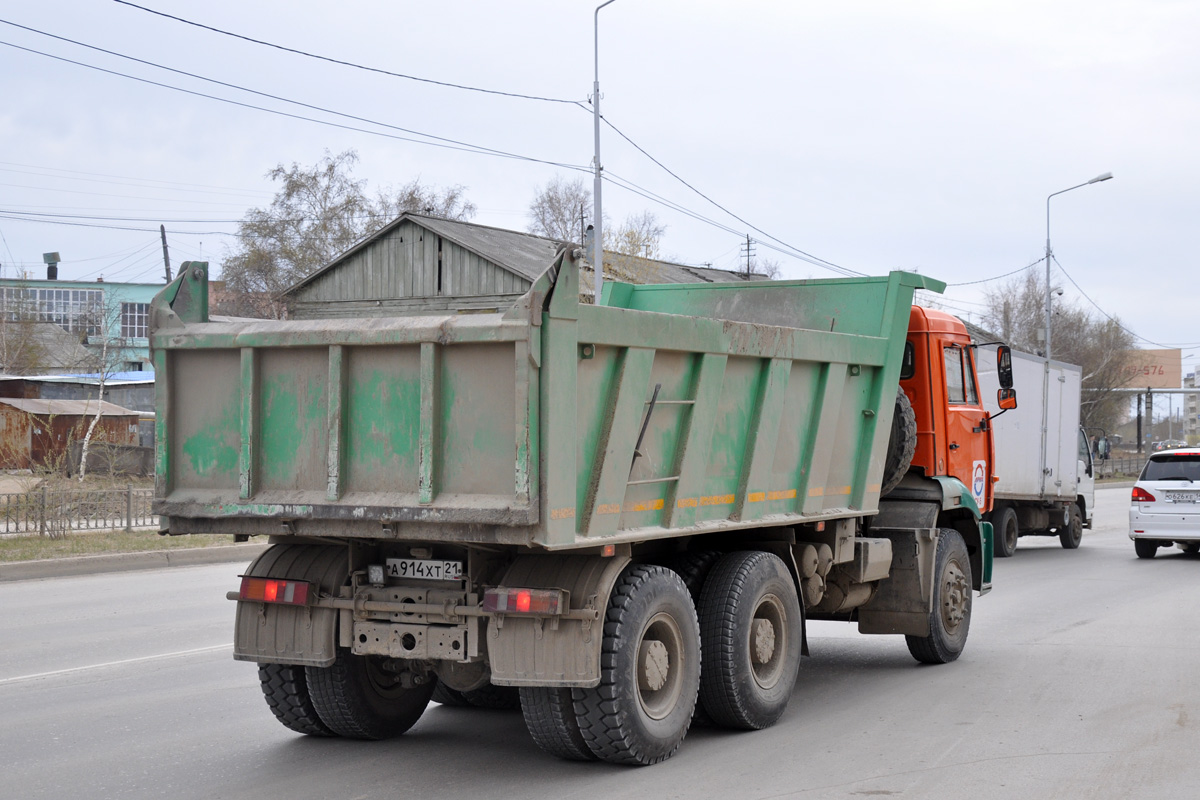 Чувашия, № А 914 ХТ 21 — КамАЗ-6520-06 [65200F]