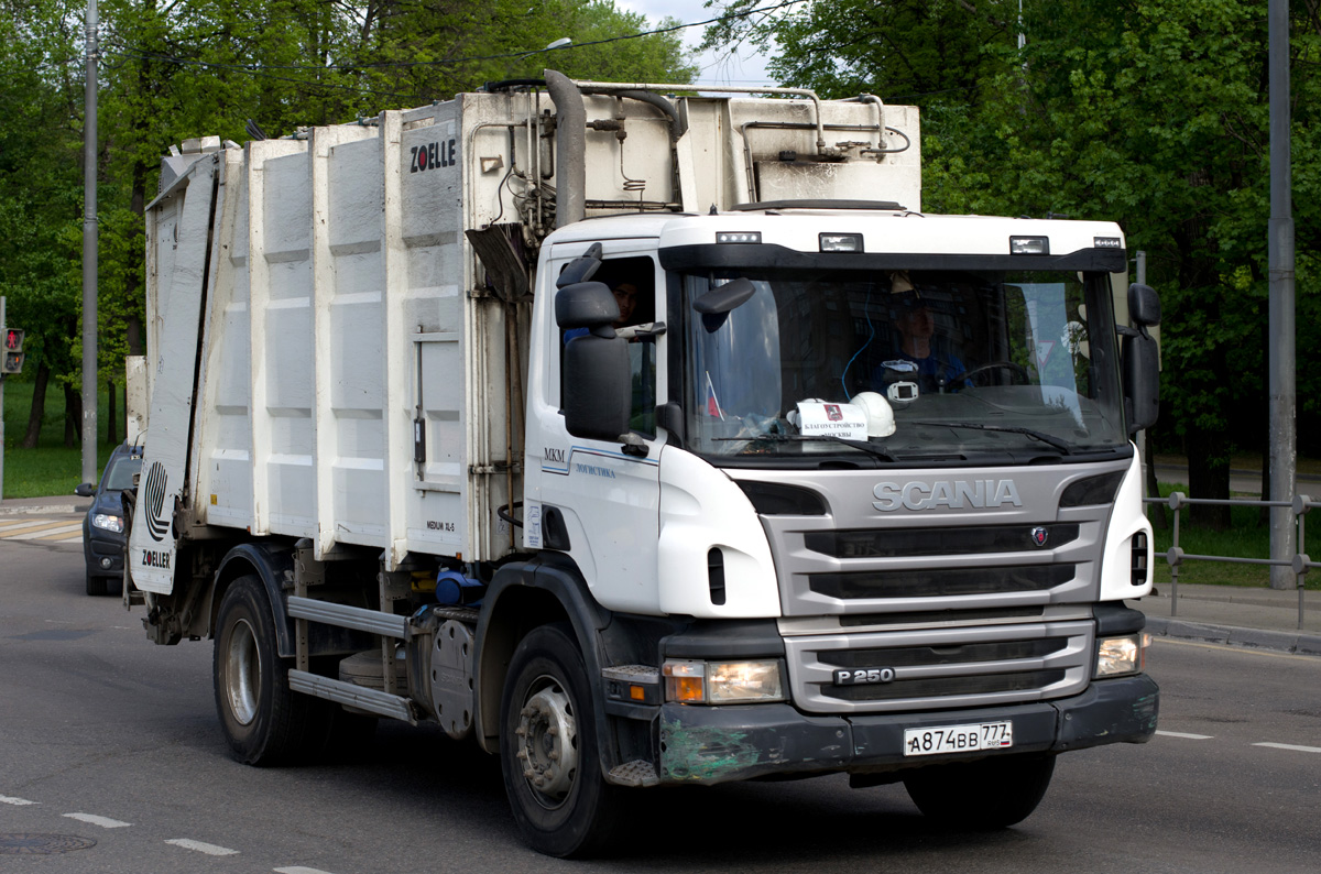 Москва, № А 874 ВВ 777 — Scania ('2011) P250