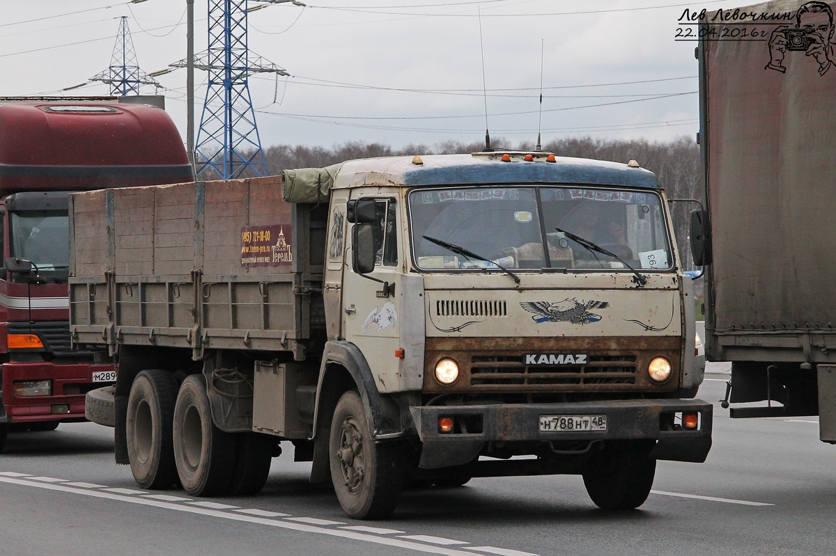 Липецкая область, № Н 788 НТ 48 — КамАЗ-53212