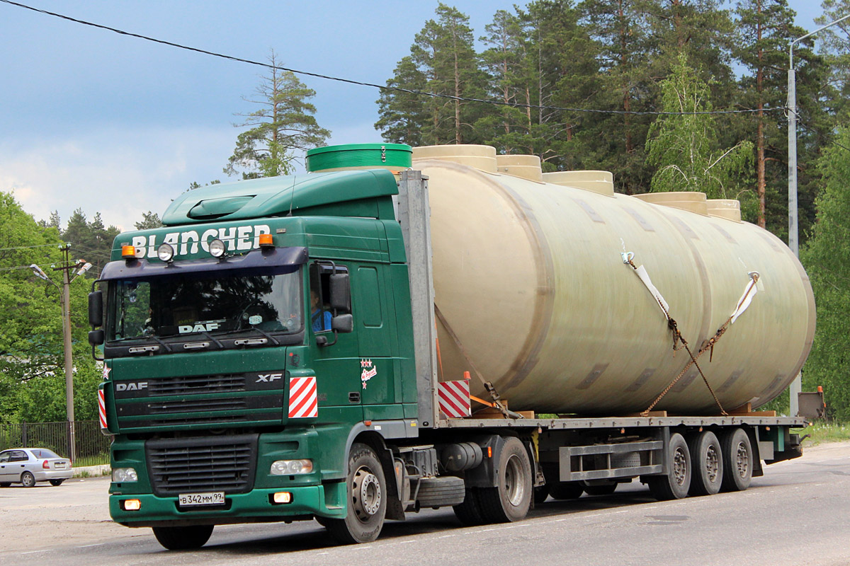 Москва, № В 342 ММ 99 — DAF XF95 FT