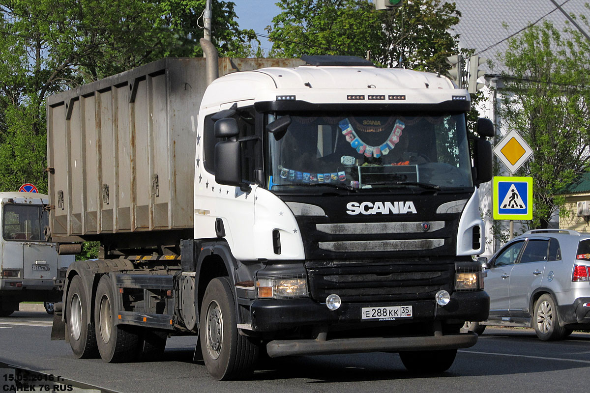 Вологодская область, № Е 288 КК 35 — Scania ('2011) P400