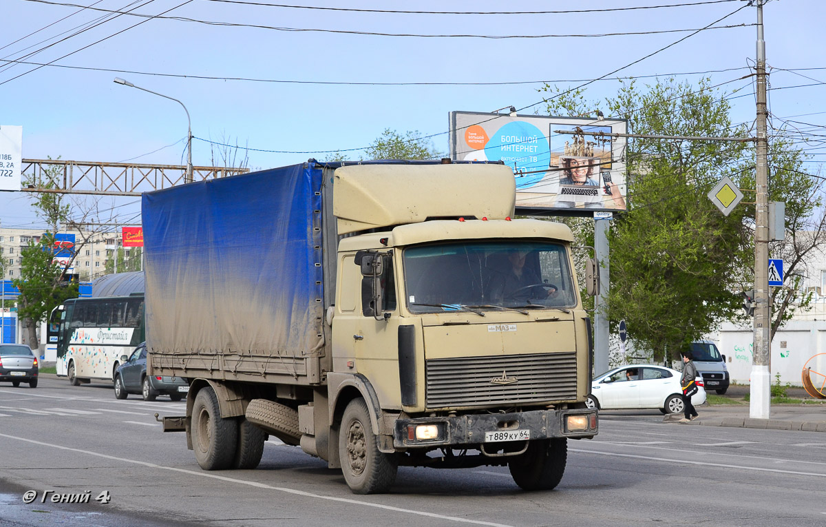 Волгоградская область, № Т 889 КУ 64 — МАЗ-53366