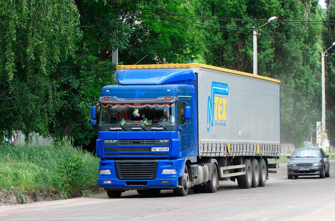 Днепропетровская область, № АЕ 1685 НА — DAF XF95 FT