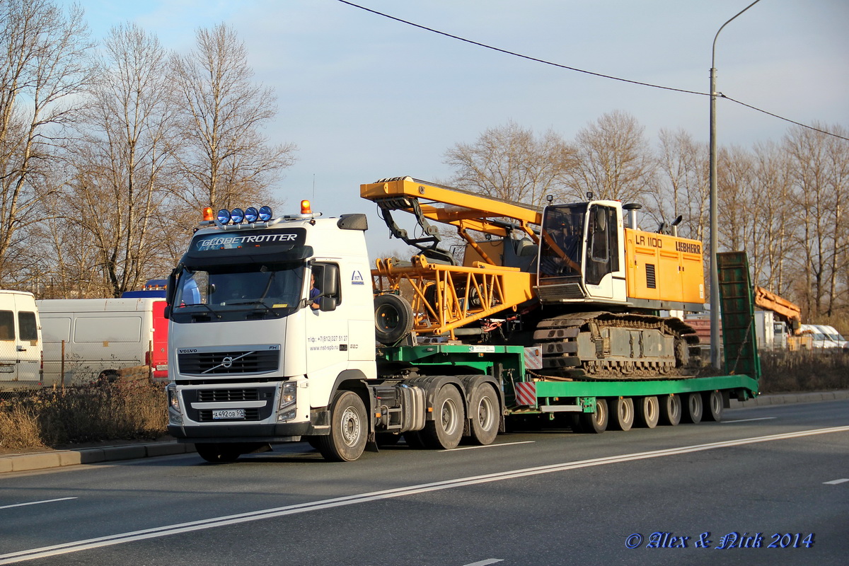 Санкт-Петербург, № А 492 ОВ 50 — Volvo ('2008) FH.520 [X9P]