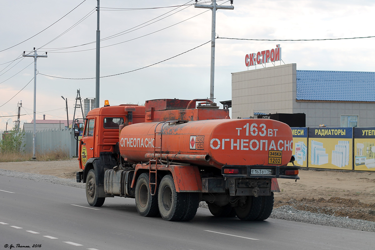 Саха (Якутия), № Т 163 ВТ 14 — КамАЗ-53215 [532150]