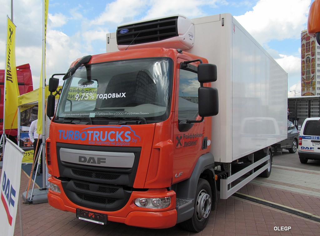 Нидерланды, № (NL) U/N 0001 — DAF LF Euro6 FA; Минск — Выставка "БАМАП-2016"