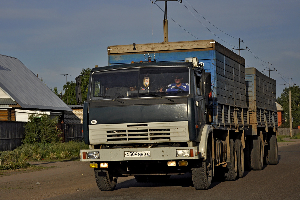 Алтайский край, № А 504 МА 22 — КамАЗ-5320