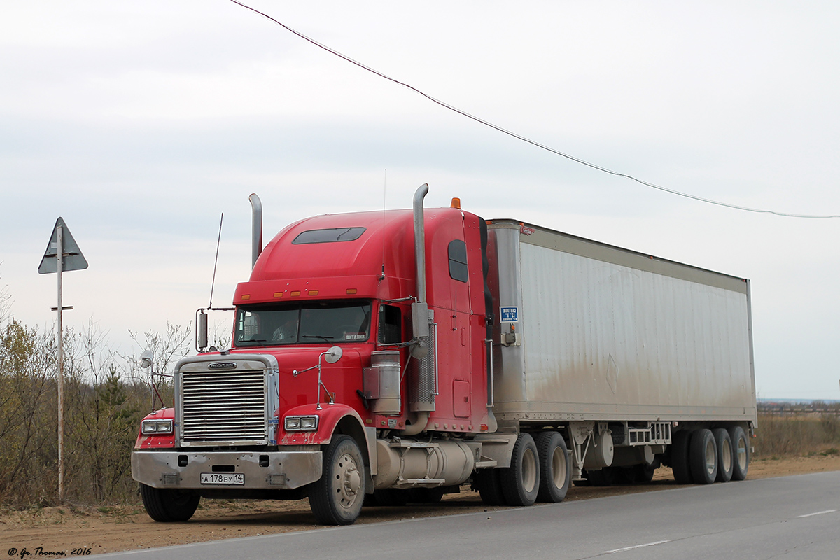 Саха (Якутия), № А 178 ЕУ 14 — Freightliner FLD 132 Classic XL