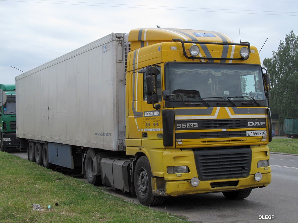 Смоленская область, № Е 144 КХ 67 — DAF 95XF FT