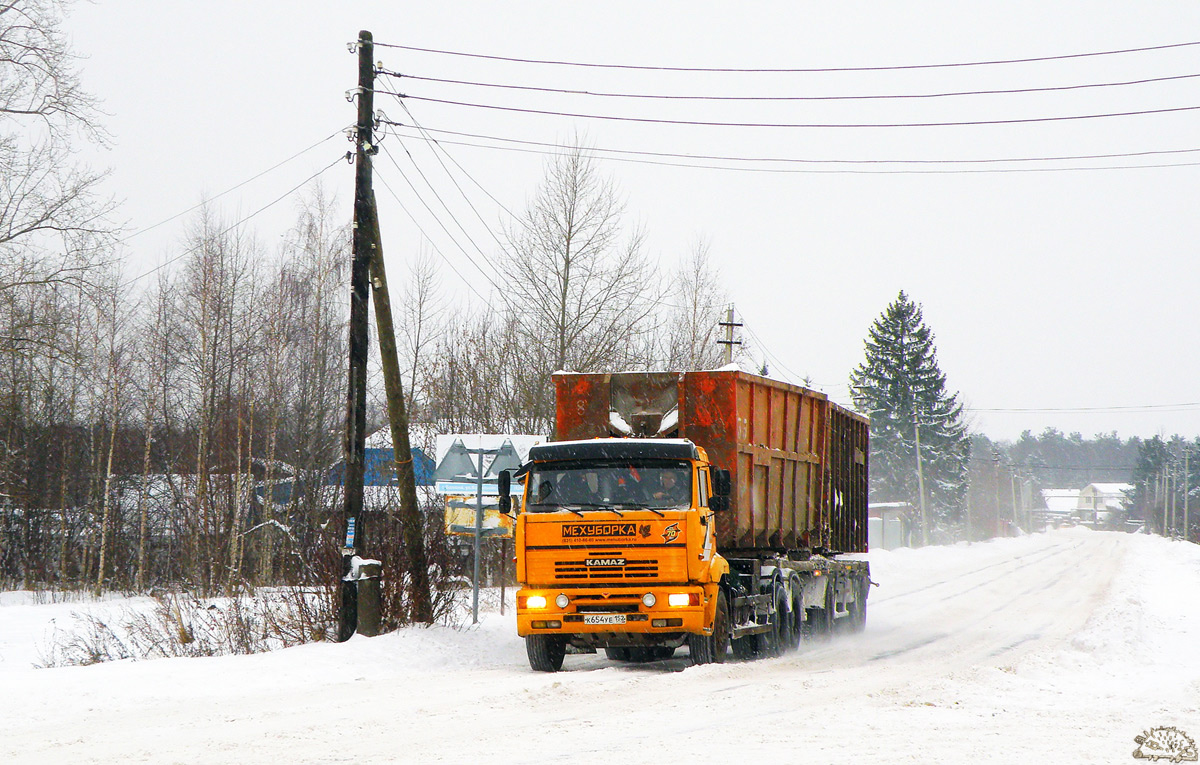 Нижегородская область, № К 654 УЕ 152 — КамАЗ-6520-60