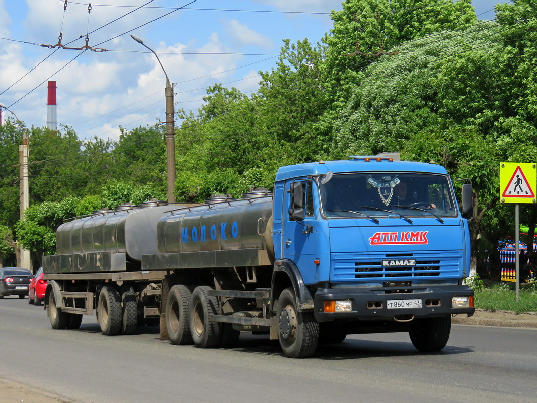 Кировская область, № Т 860 МР 43 — КамАЗ-65115-62