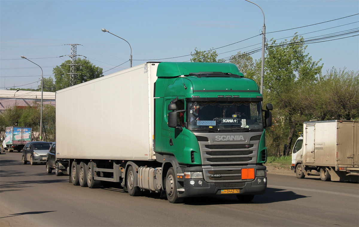 Костанайская область, № H 0442 10 — Scania ('2009) R420