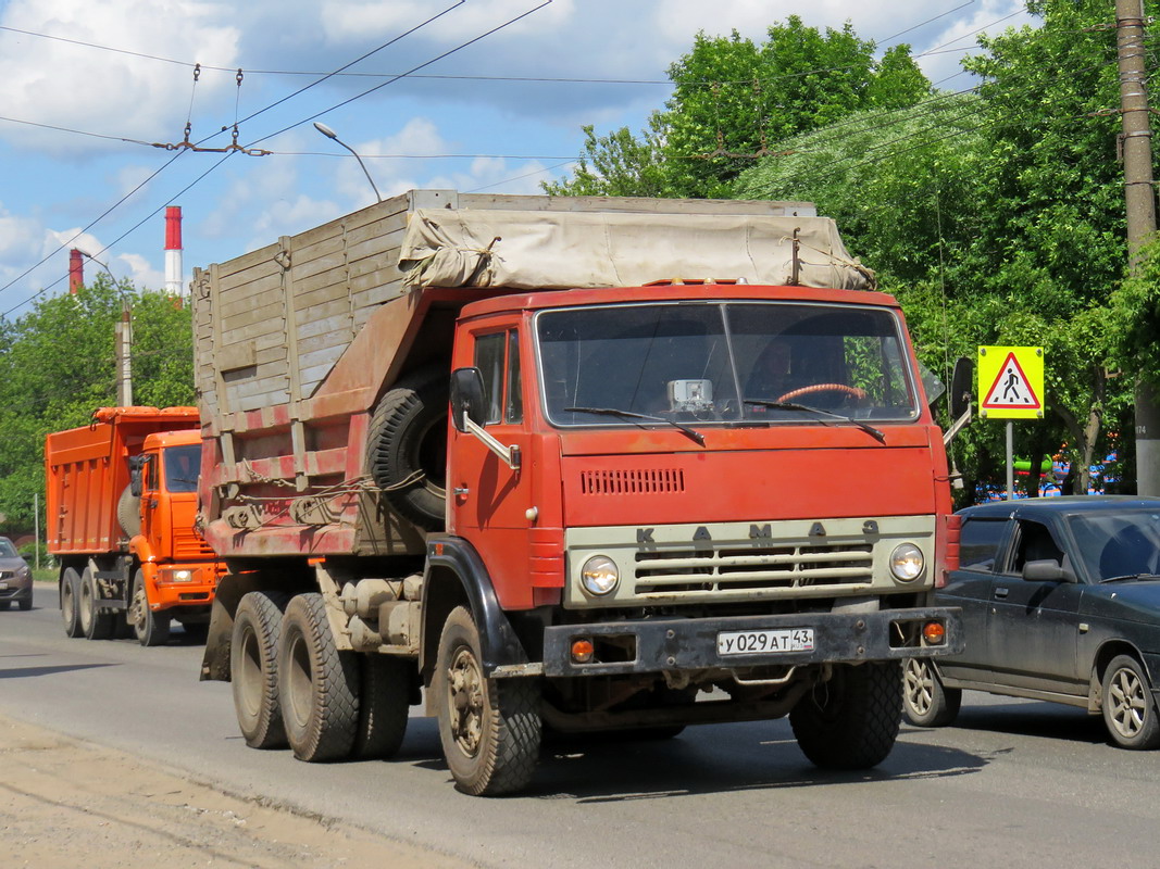 Кировская область, № У 029 АТ 43 — КамАЗ-55111 [551110]