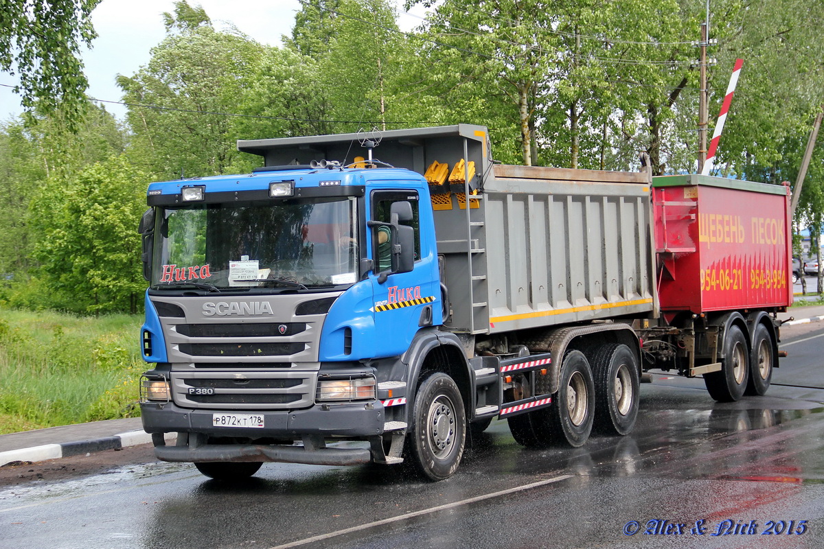 Санкт-Петербург, № Р 872 КТ 178 — Scania ('2011) P380