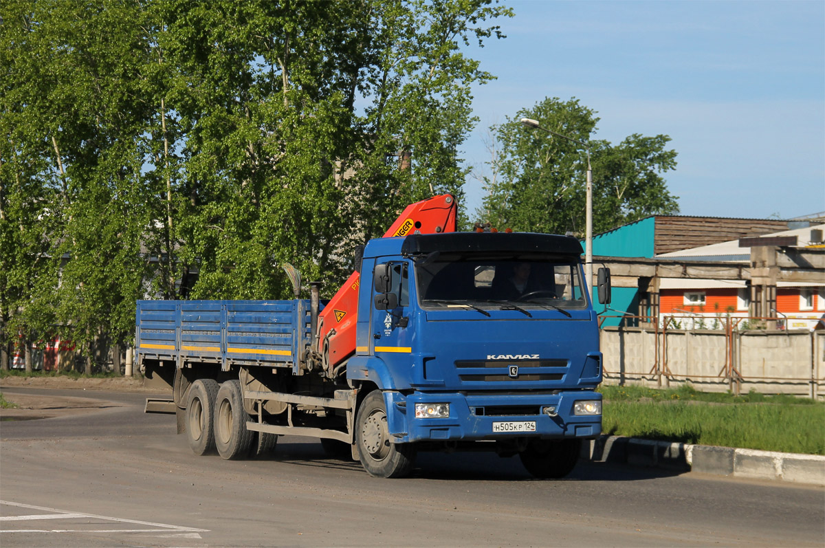 Красноярский край, № Н 505 КР 124 — КамАЗ-65117-N3