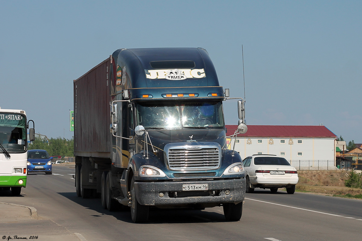 Саха (Якутия), № С 513 КМ 14 — Freightliner Columbia