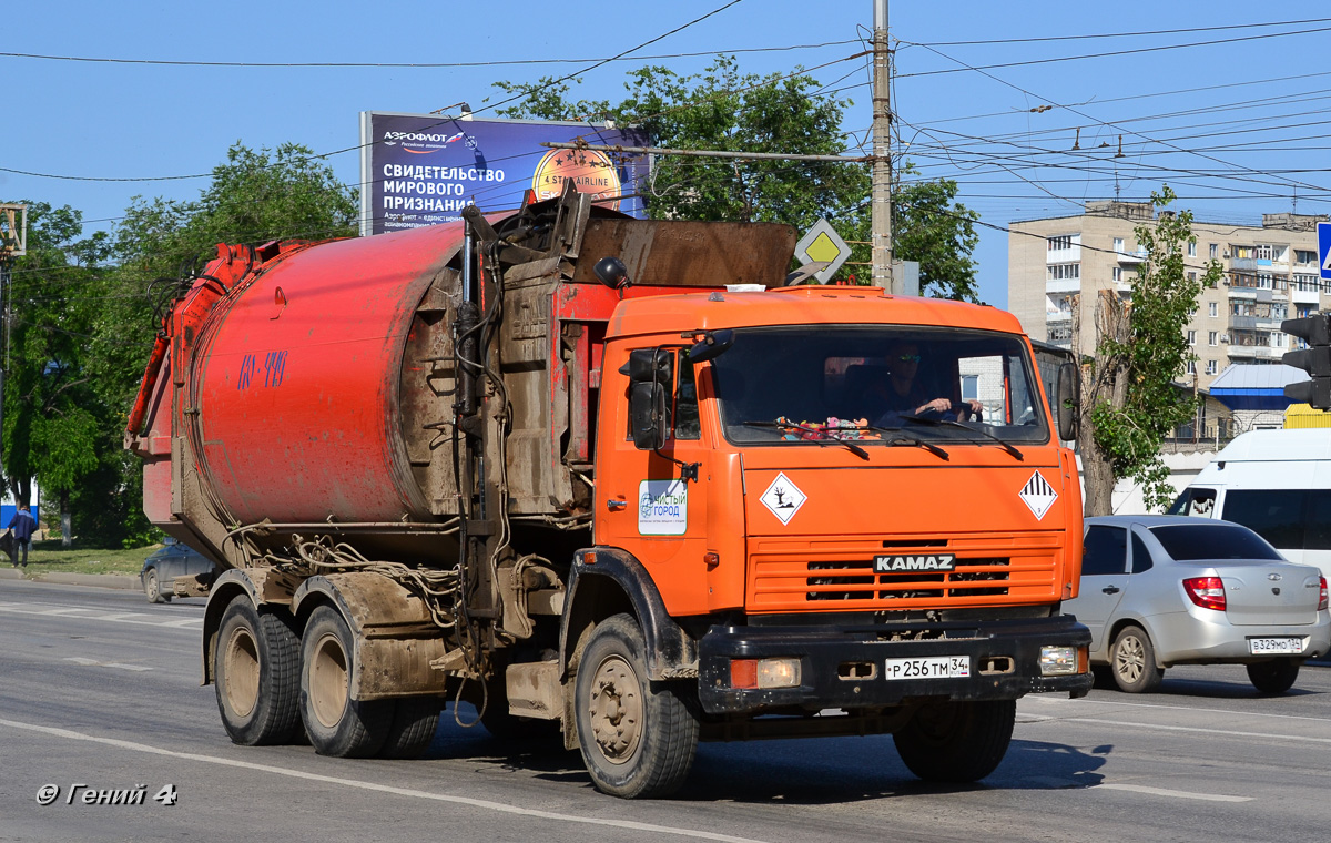 Волгоградская область, № Р 256 ТМ 34 — КамАЗ-65115-62