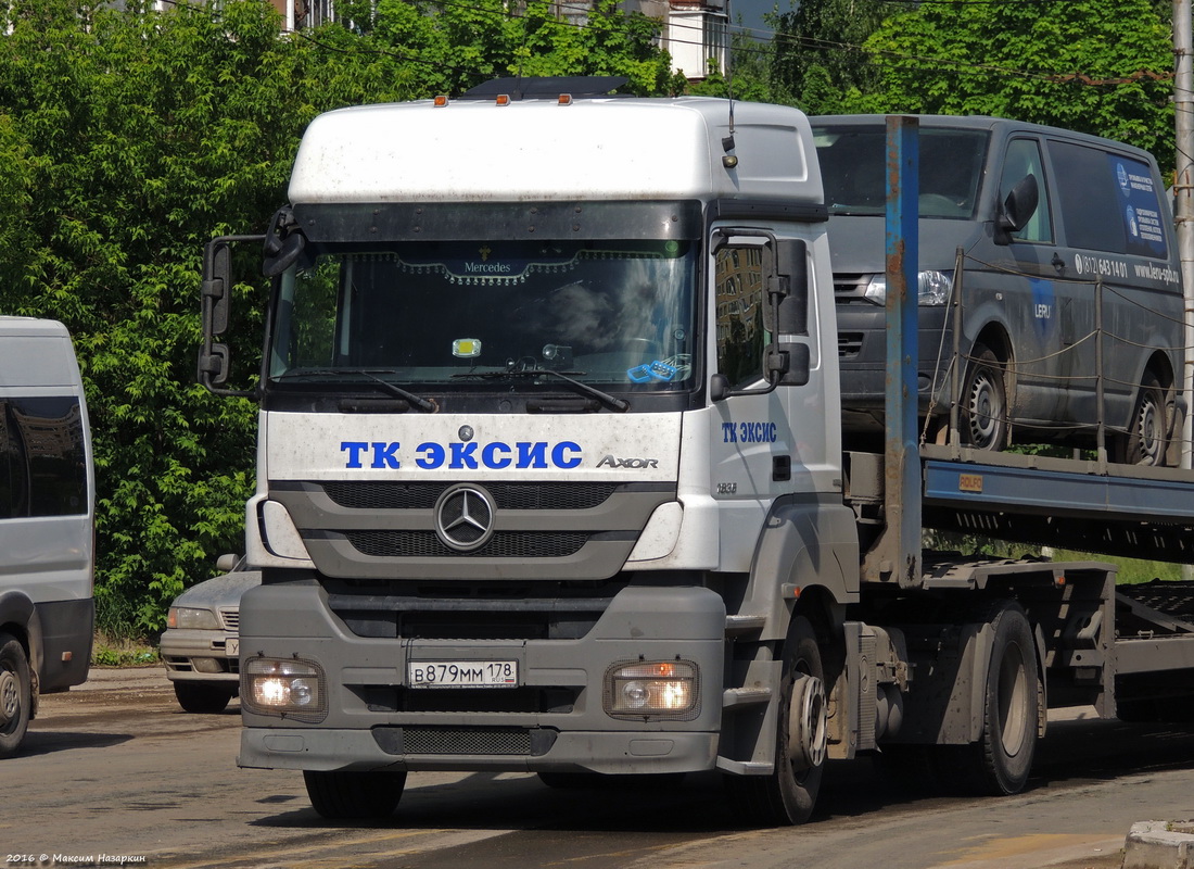 Санкт-Петербург, № В 879 ММ 178 — Mercedes-Benz Axor (общ.м)