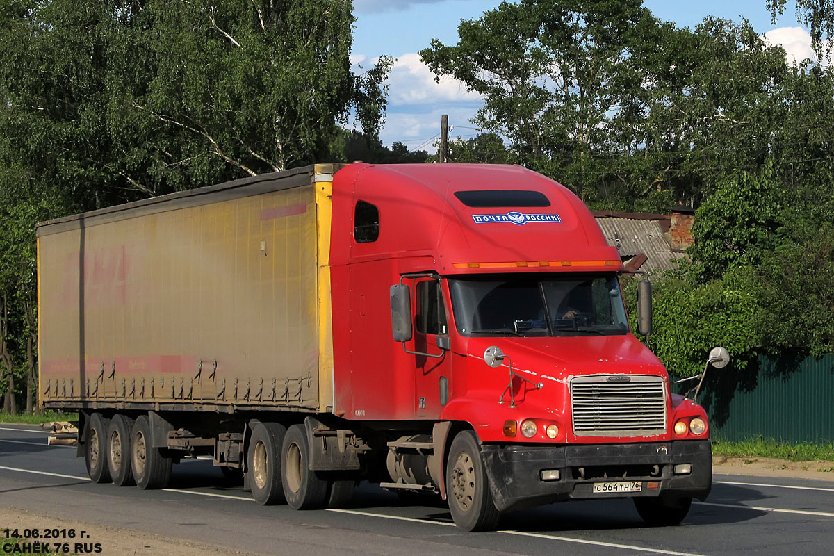 Ярославская область, № С 564 ТН 76 — Freightliner Century Class