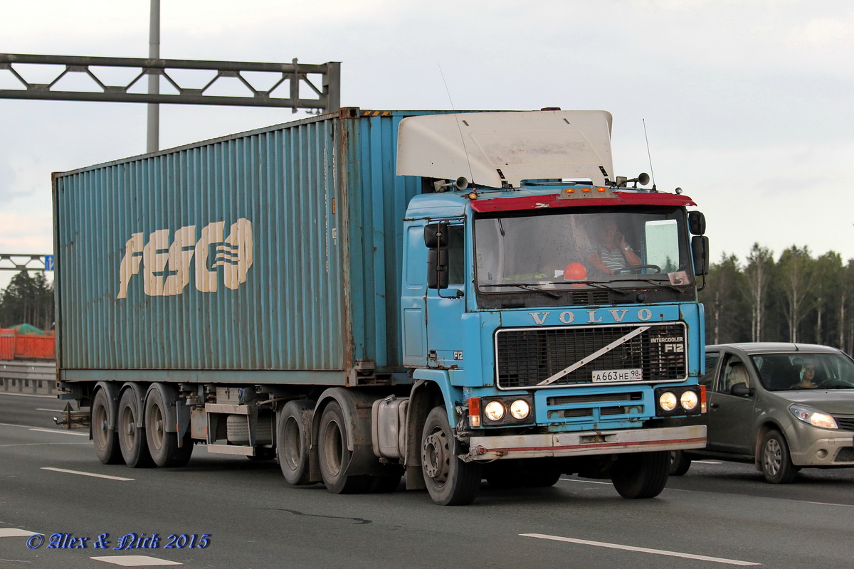 Санкт-Петербург, № А 663 НЕ 98 — Volvo ('1977) F12