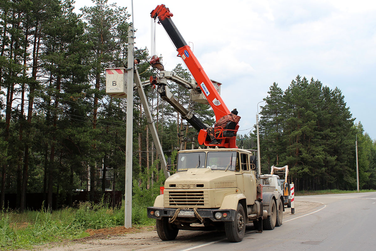 Рязанская область, № Н 573 ОХ 62 — КрАЗ-64431