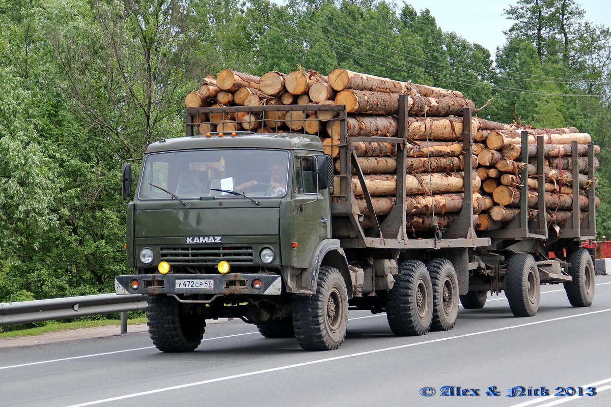 Ленинградская область, № У 472 СР 47 — КамАЗ-43101