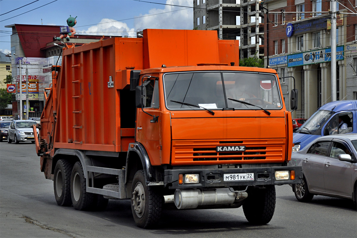 Алтайский край, № М 981 УК 22 — КамАЗ-53229-15 [53229R]