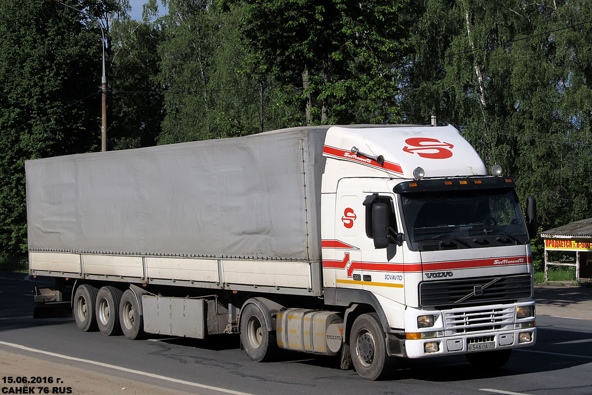 Тульская область, № Е 546 ОА 71 — Volvo ('1993) FH12.380