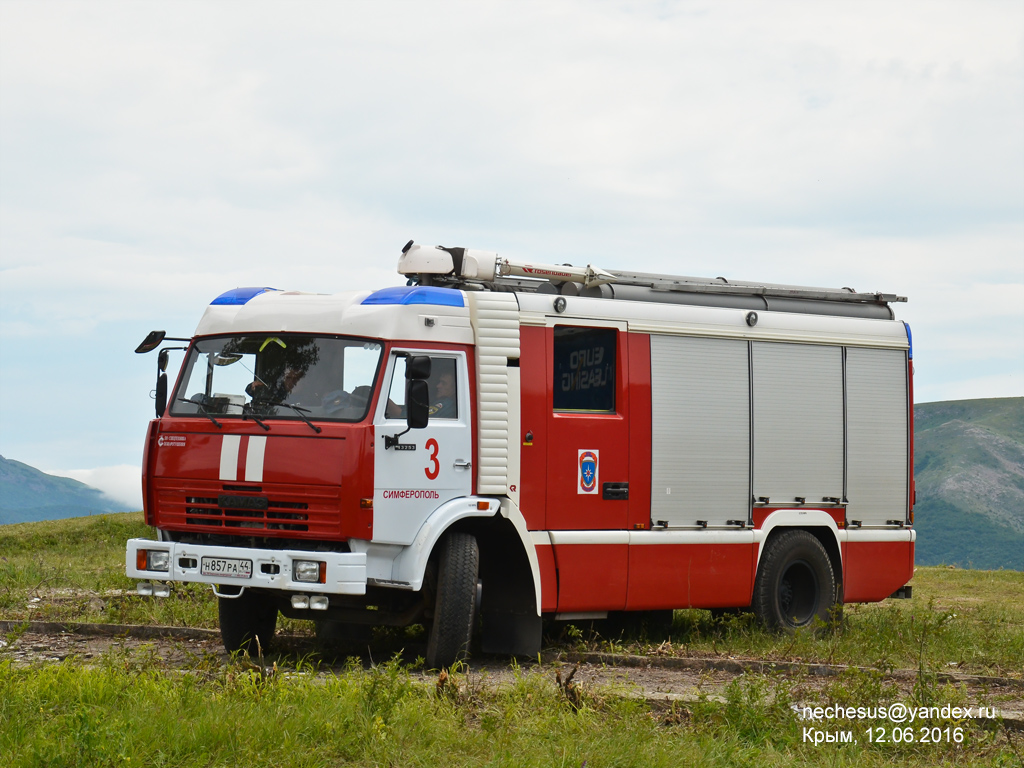 Крым, № Н 857 РА 44 — КамАЗ-43253-A3