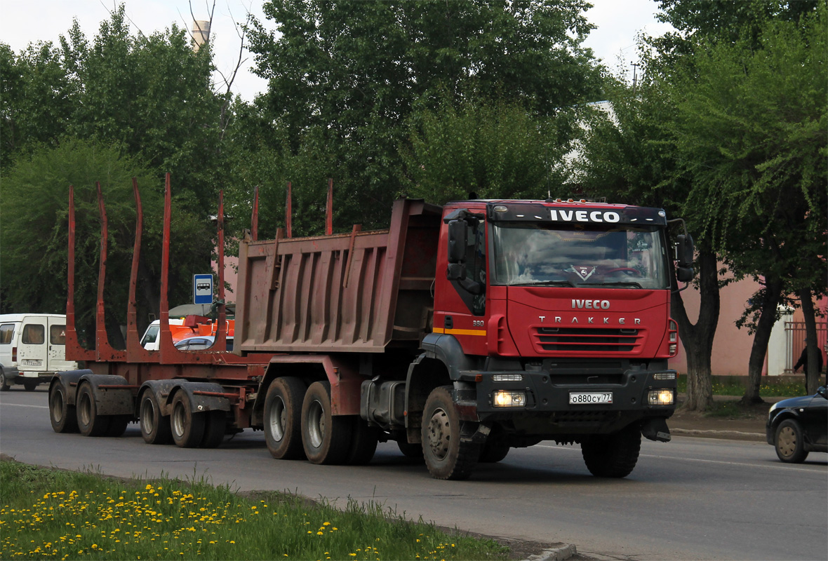Москва, № О 880 СУ 77 — IVECO Trakker ('2004)