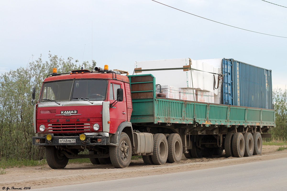 Магаданская область, № М 148 МВ 49 — КамАЗ-5511