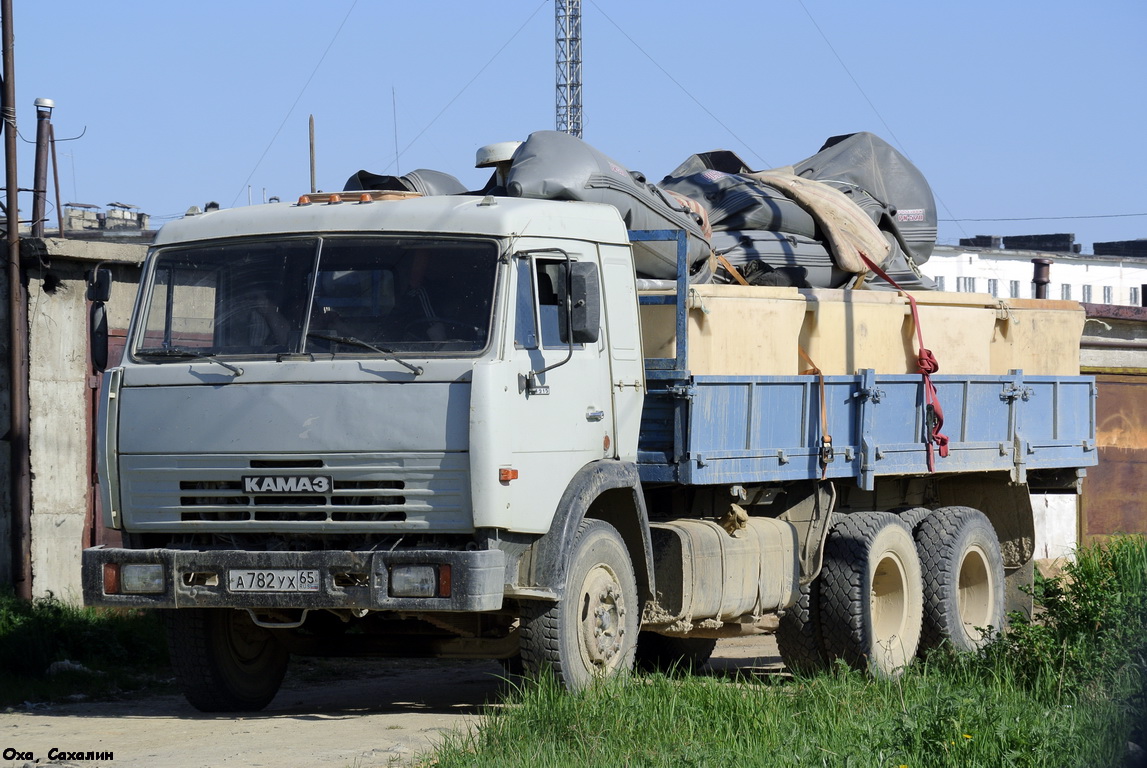 Сахалинская область, № А 782 УХ 65 — КамАЗ-53215 [532150]