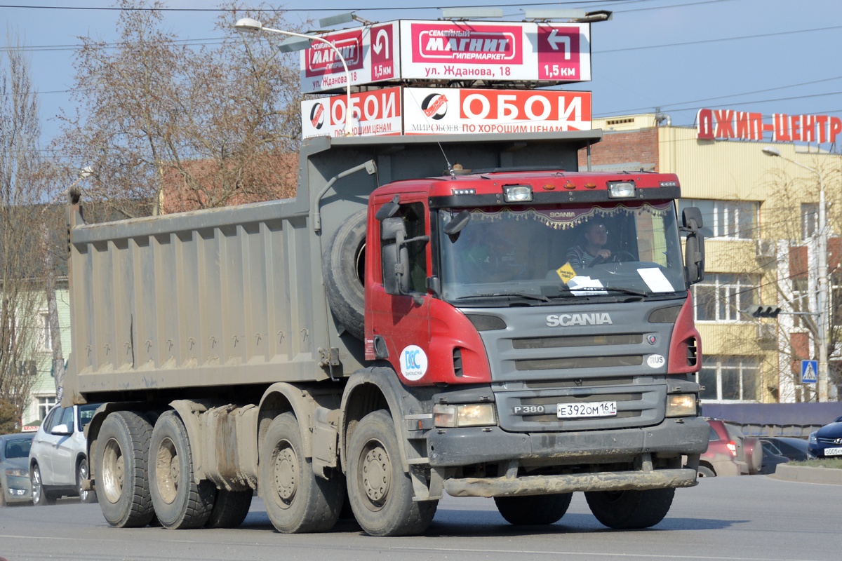 Ростовская область, № Е 392 ОМ 161 — Scania ('2004) P380