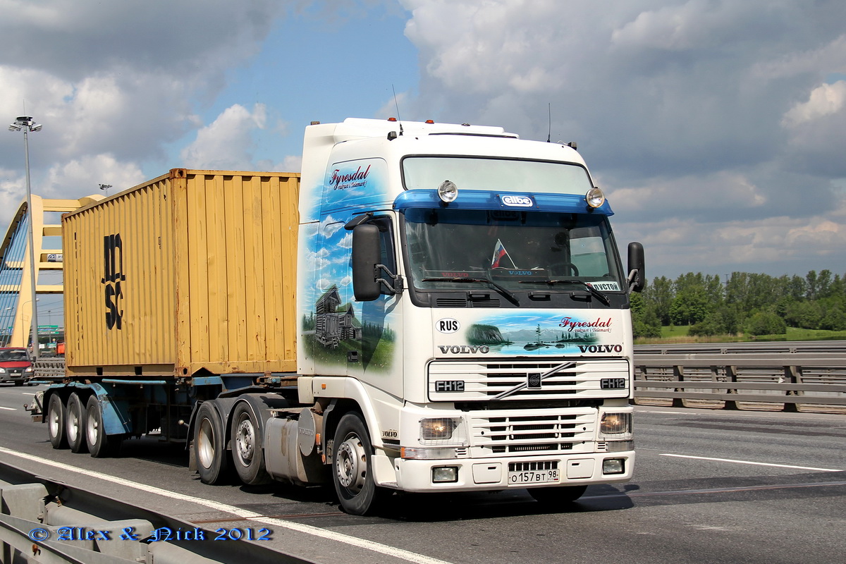 Санкт-Петербург, № О 157 ВТ 98 — Volvo ('1993) FH-Series