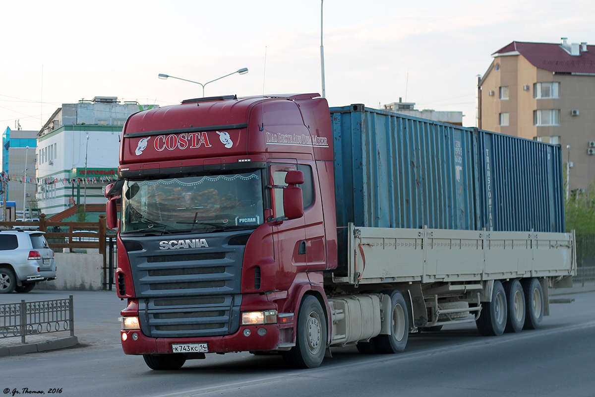 Саха (Якутия), № К 743 КС 14 — Scania ('2004) R420