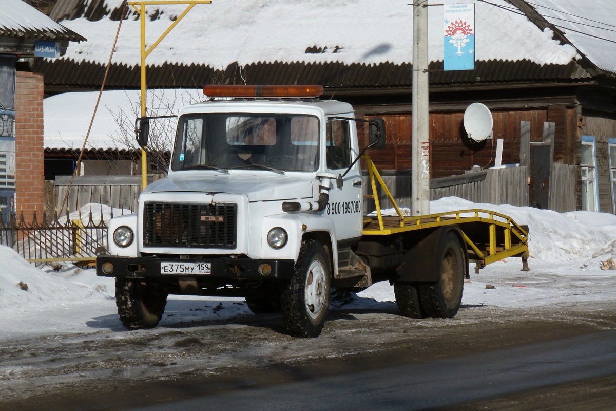 Свердловская область, № Е 375 МУ 159 — ГАЗ-4301
