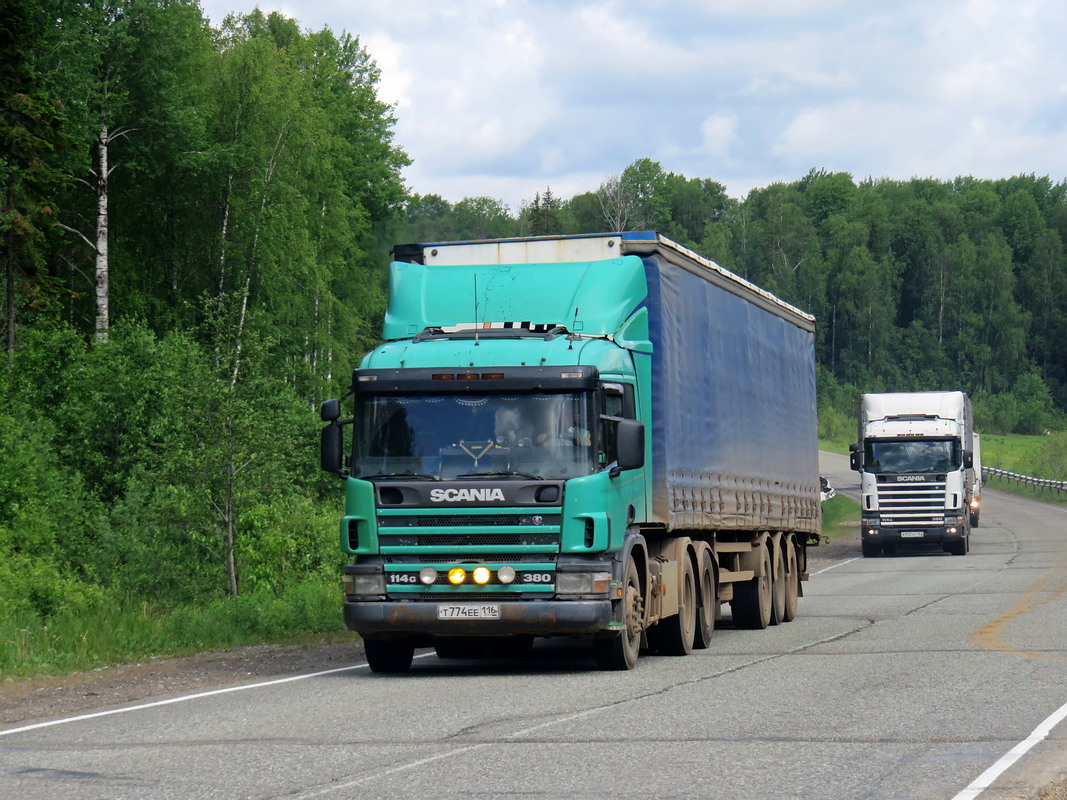 Татарстан, № Т 774 ЕЕ 116 — Scania ('1996) P114G