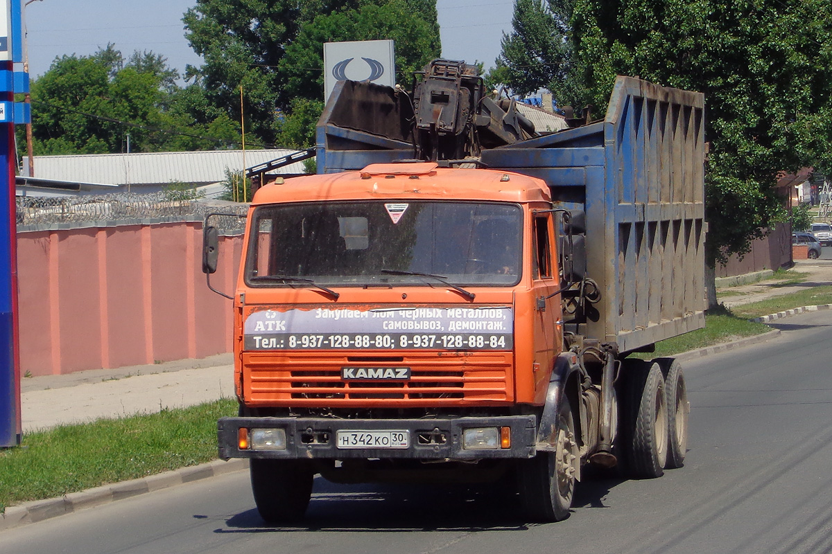 Астраханская область, № Н 342 КО 30 — КамАЗ-53215-13 [53215N]