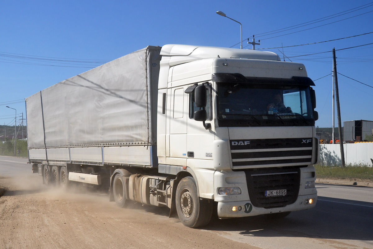 Латвия, № JK-6895 — DAF XF105 FT