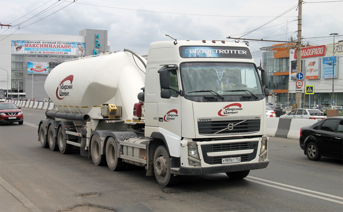 Красноярский край, № У 989 ВТ 124 — Volvo ('2008) FH.400 [X9P]