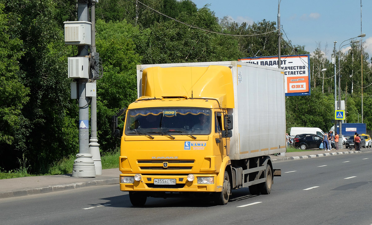 Нижегородская область, № М 355 АС 152 — КамАЗ-4308-H3