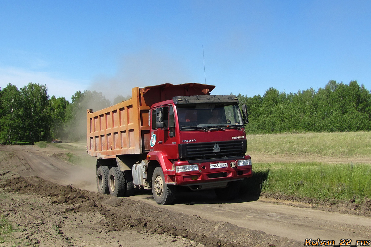 Алтайский край, № Т 968 ВЕ 116 — Sinotruk SWZ10 Golden Prince