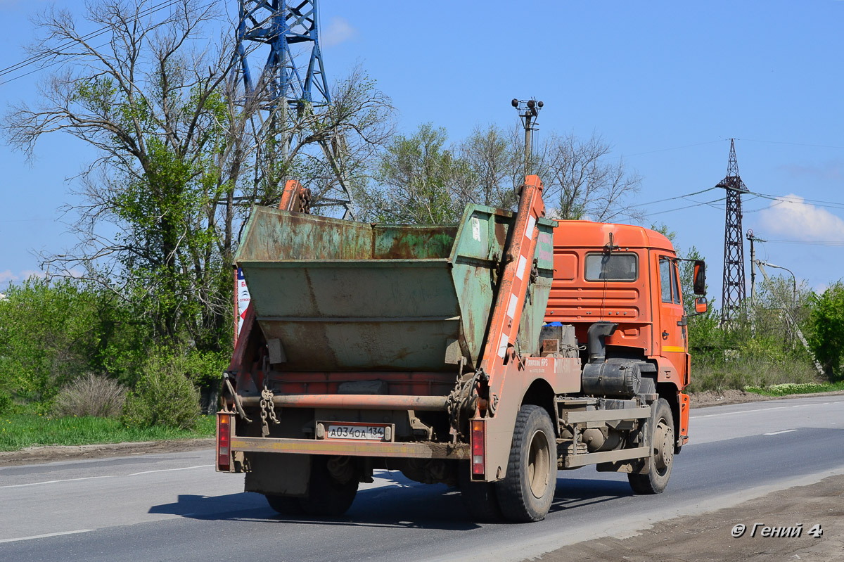 Волгоградская область, № А 034 ОА 134 — КамАЗ-43253-H3