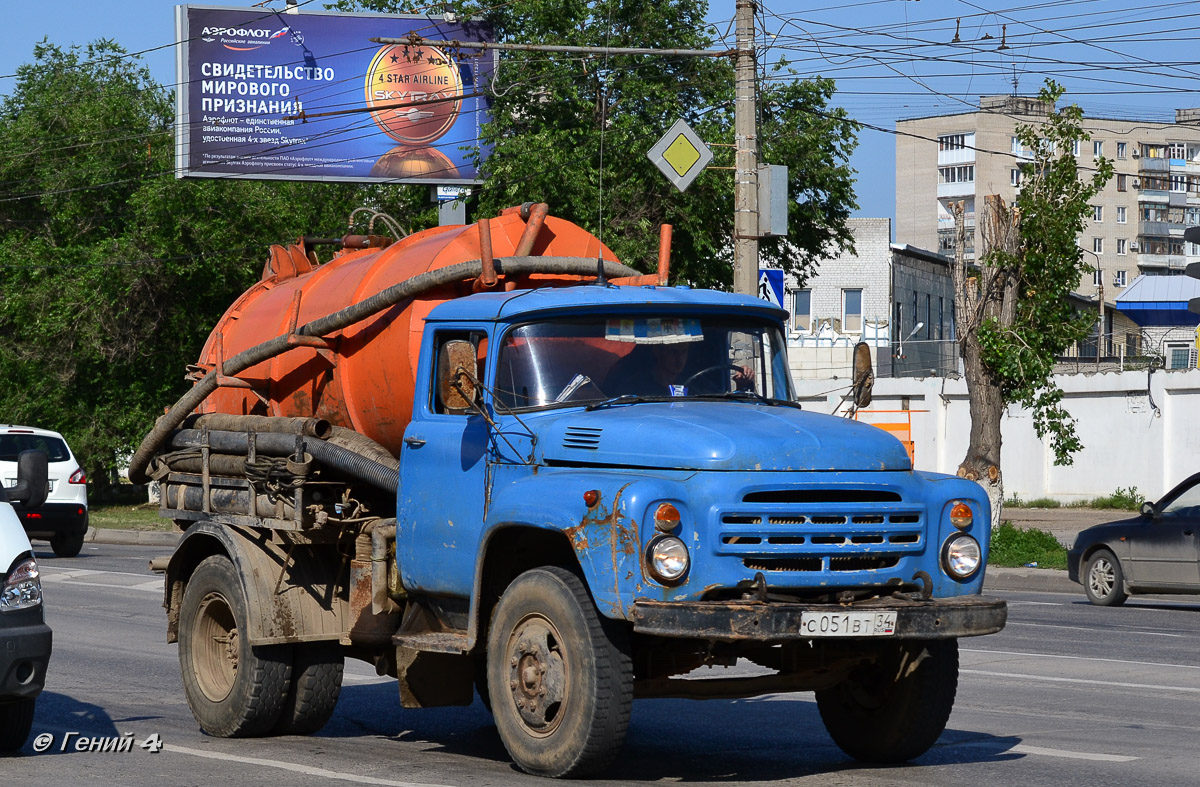 Волгоградская область, № С 051 ВТ 34 — ЗИЛ-130 (общая модель)