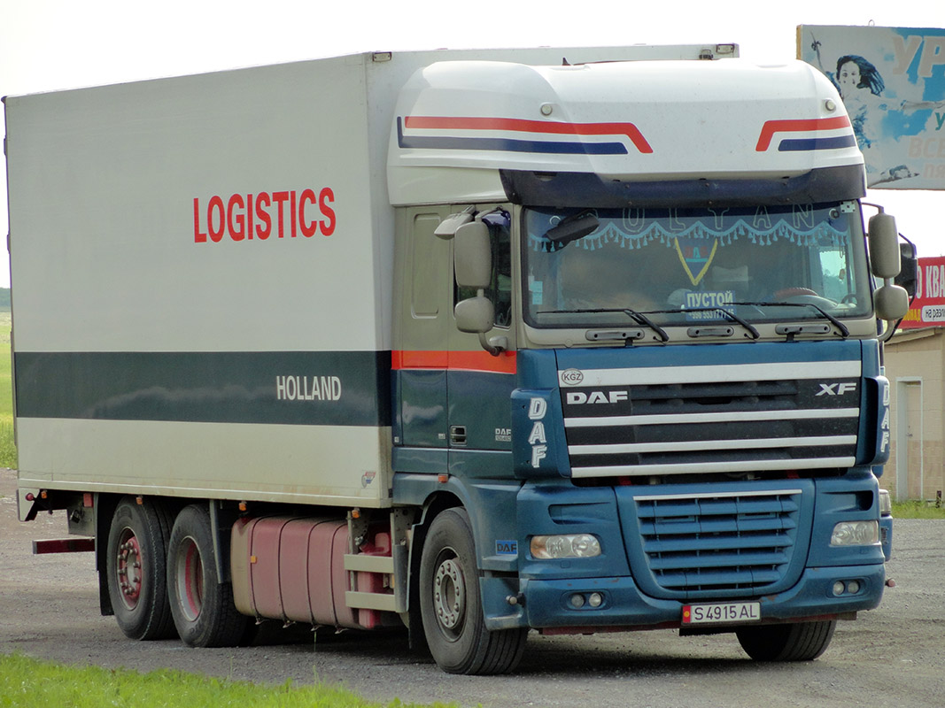 Киргизия, № S 4915 AL — DAF XF105 FAR