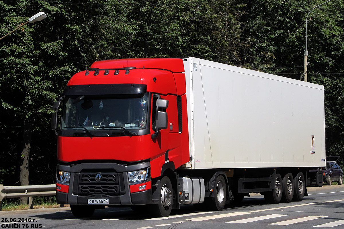 Калужская область, № О 878 ВВ 40 — Renault T-Series ('2013)