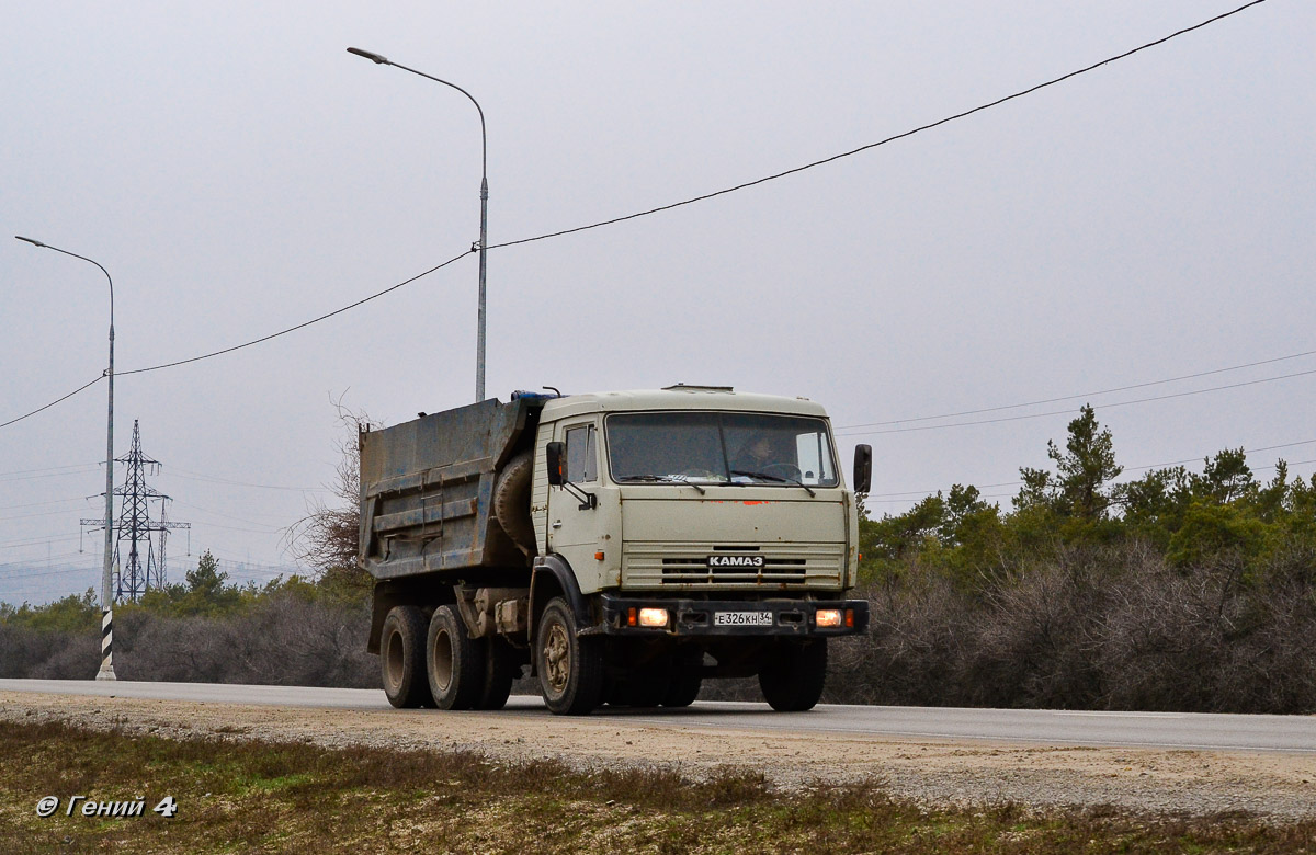 Волгоградская область, № Е 326 КН 34 — КамАЗ-55111 [551110]