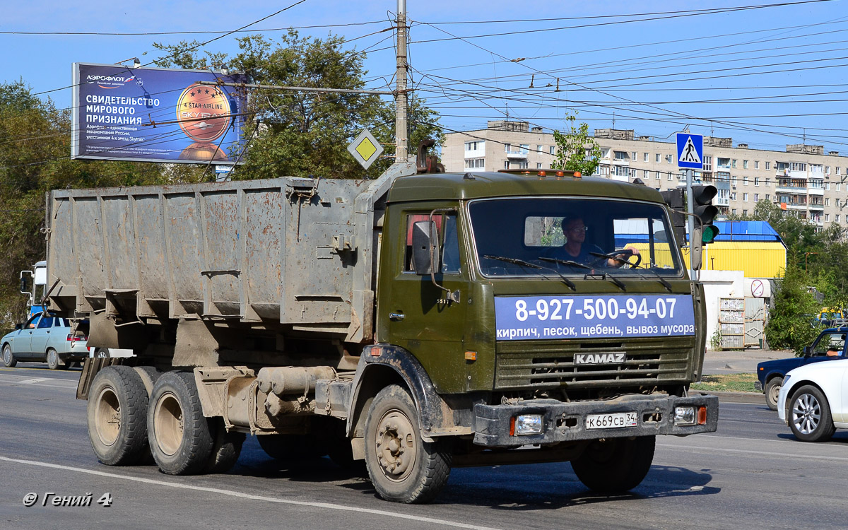 Волгоградская область, № К 669 СВ 34 — КамАЗ-53213