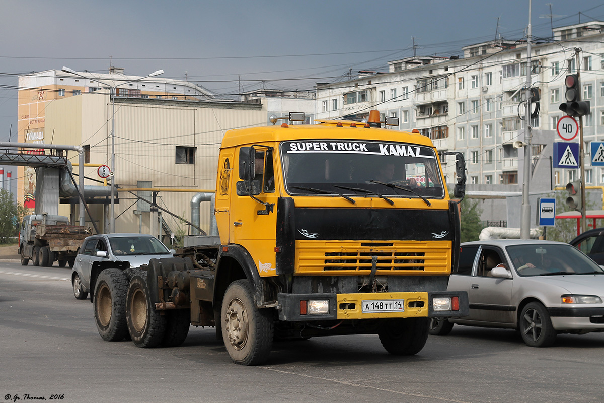 Саха (Якутия), № А 148 ТТ 14 — КамАЗ-54115-15 [54115R]