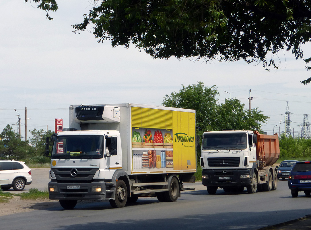 Волгоградская область, № А 588 РА 134 — Mercedes-Benz Axor 1823